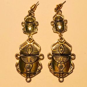 My Heart Skips A Beetle ModCloth Earrings NWOT3/15